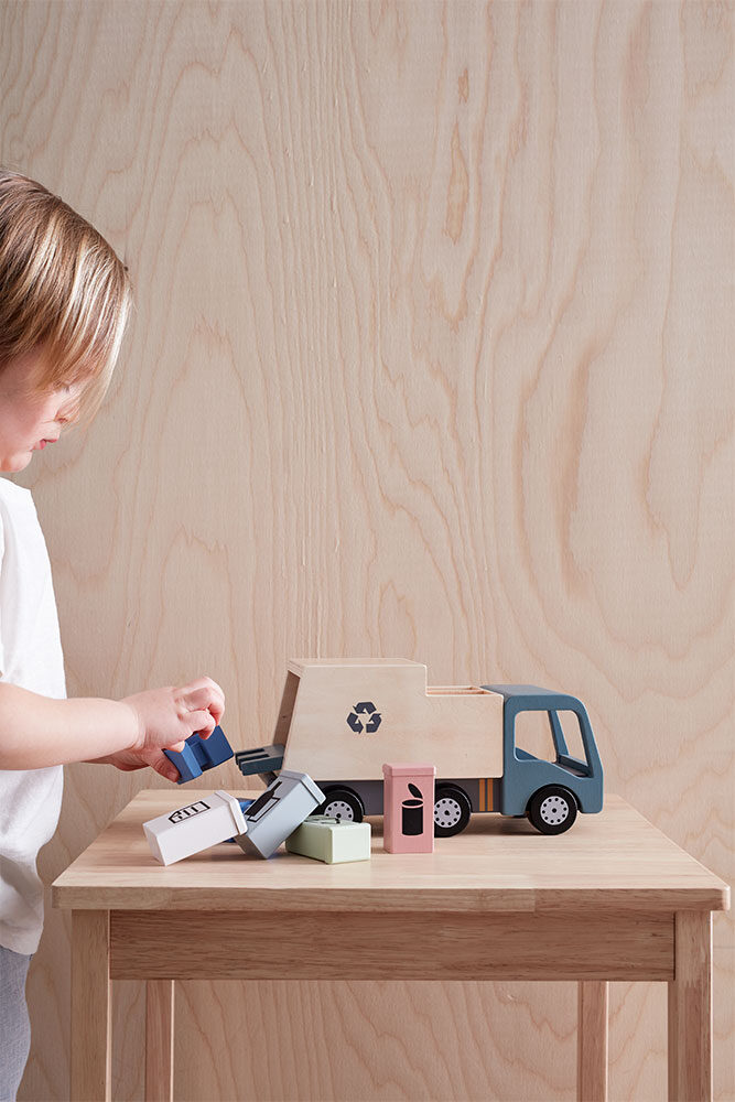 Atkritumu savākšanas automašīna - Kids concept