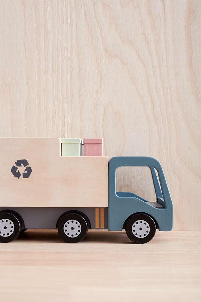 Atkritumu savākšanas automašīna - Kids concept