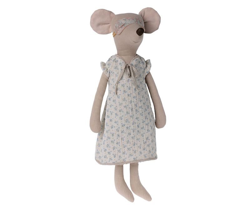 Pele - Maileg - MAXI MOUSE, NIGHTGOWN