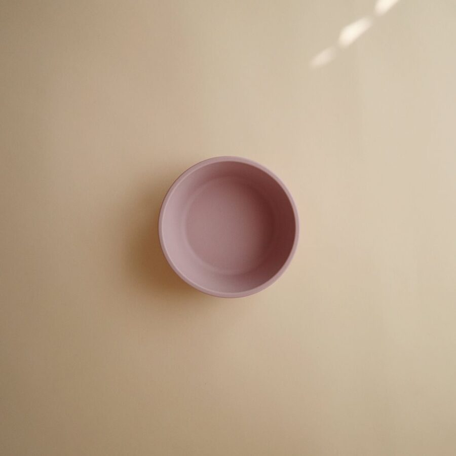 Mushie - silikona bļodiņa / Soft Lilac