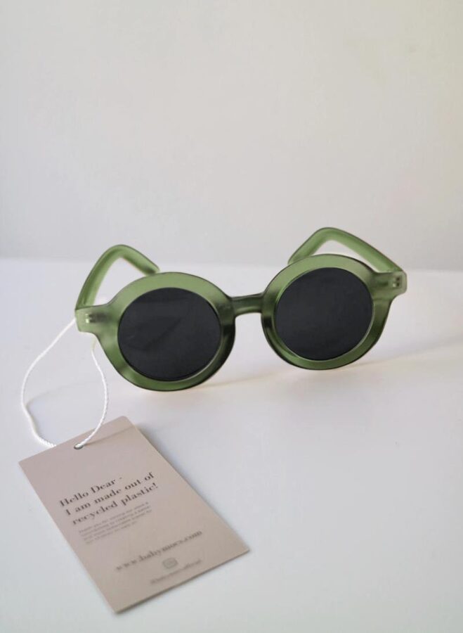 BabyMocs zaļā krāsas bērnu saulesbrilles [Green]