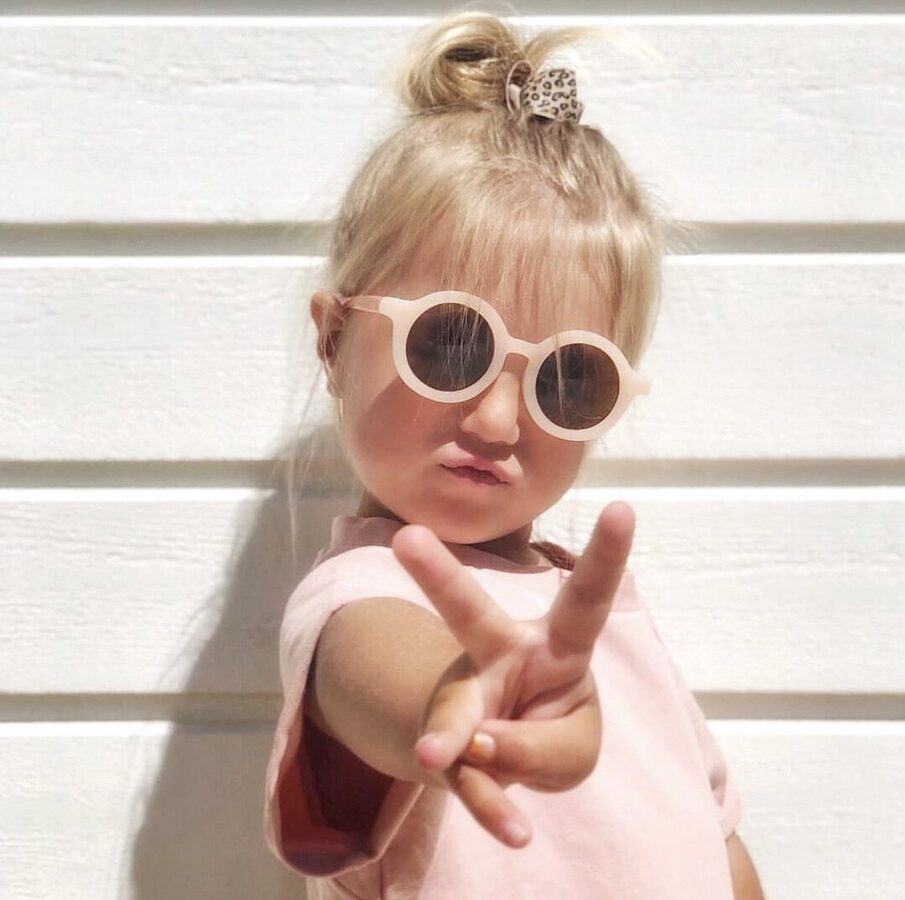BabyMocs rozā bērnu saulesbrilles [Pink]