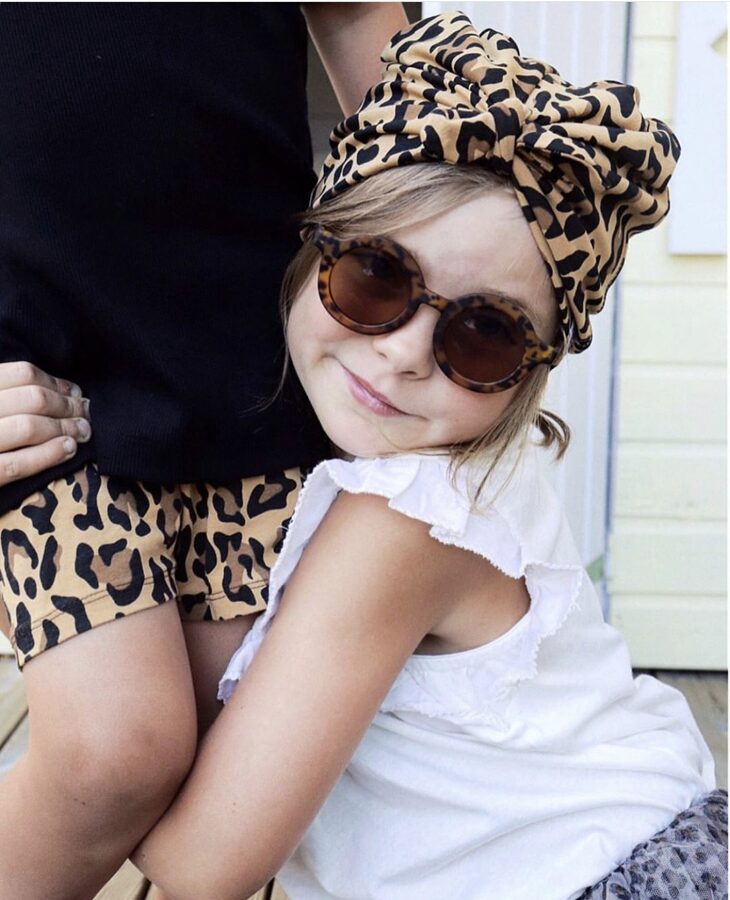 BabyMocs leoparda raksta bērnu saulesbrilles [Leo]