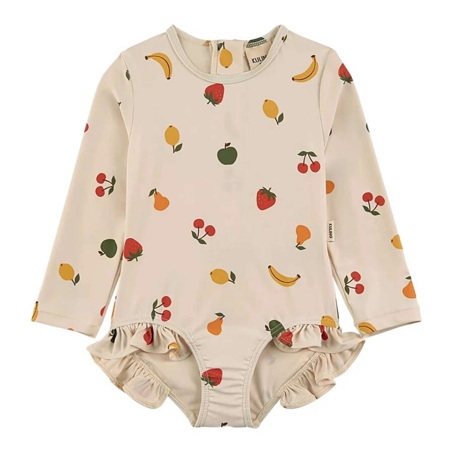 Peldkostīms - Kuling - Antibes Printed Swimsuit With Fruit Cream
