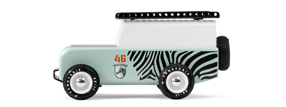 Candylab - Drifter Zebra koka automašīna