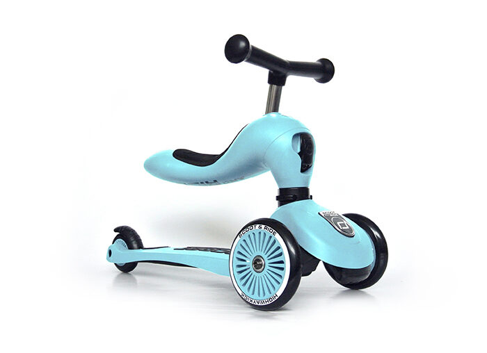 Scoot and Ride - Highway kick 2 in 1 melleņu [Blueberry]