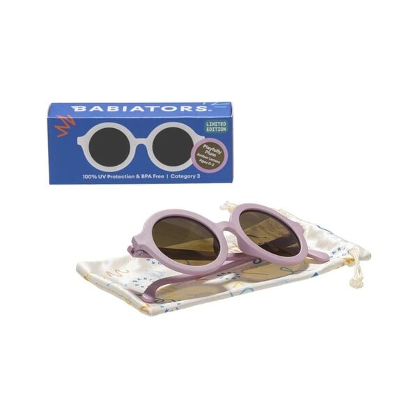 Babiators - Euro Round violetas krāsas saulesbrilles [Playfully Plumy]