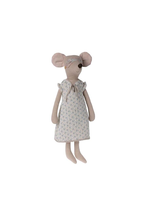 Pele - Maileg - MAXI MOUSE, NIGHTGOWN