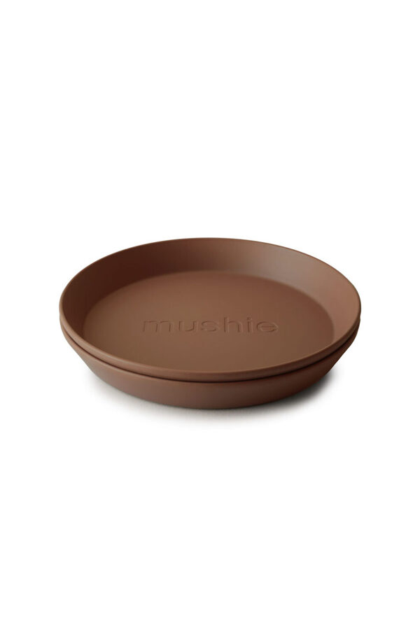 Mushie - šķīvis 2 gb / Caramel