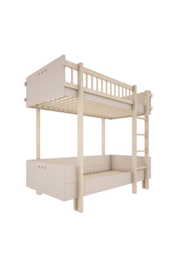 Divstāvu gulta - Woodluck design - Basic / Cashmere