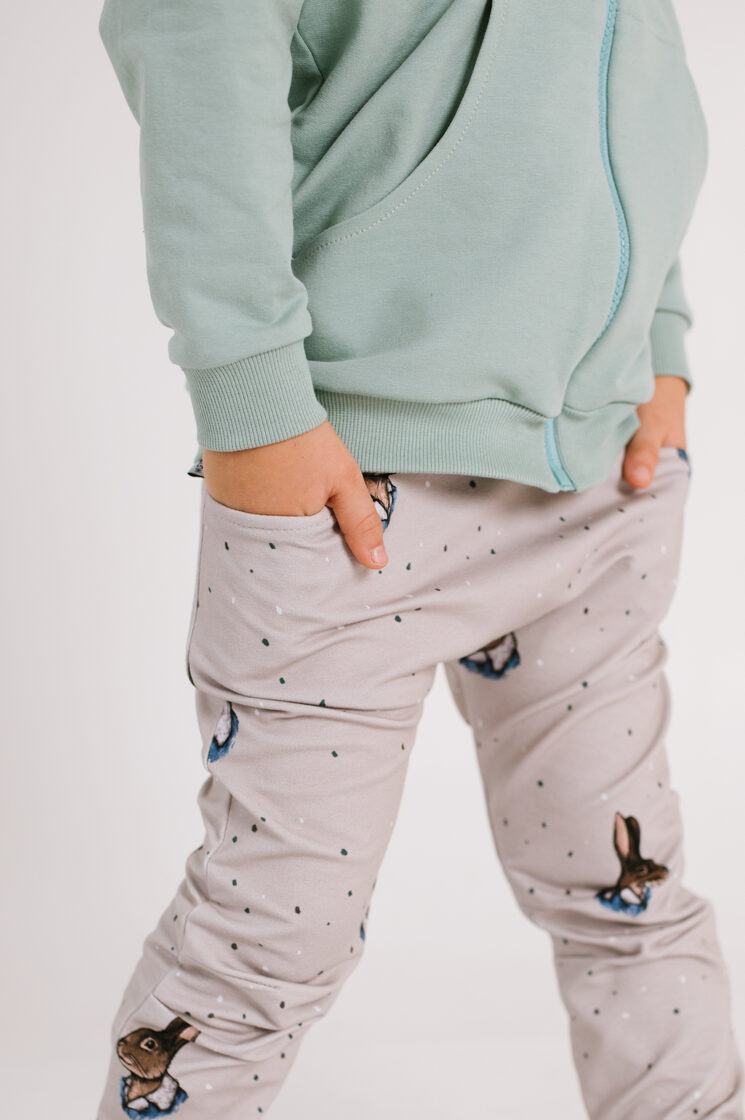 Pants with pockets - Rabbit Oliver - Grey
