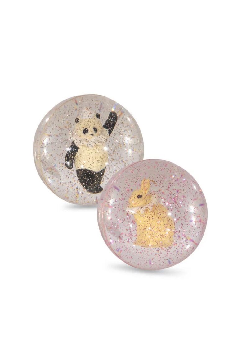 Bouncing Ball Set - Bunny/Panda | Konges Slojd
