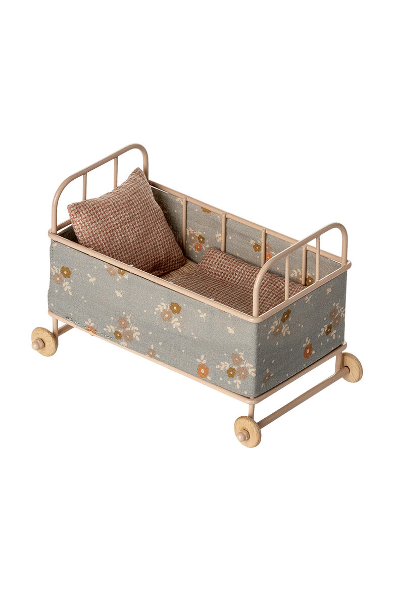 Cot Bed, Micro - Powder | Maileg 11-5125-00