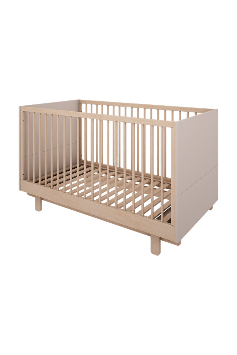 Bērnu Pārveidojama Gultiņa 70 x 140 cm - Basic /  Cashmere