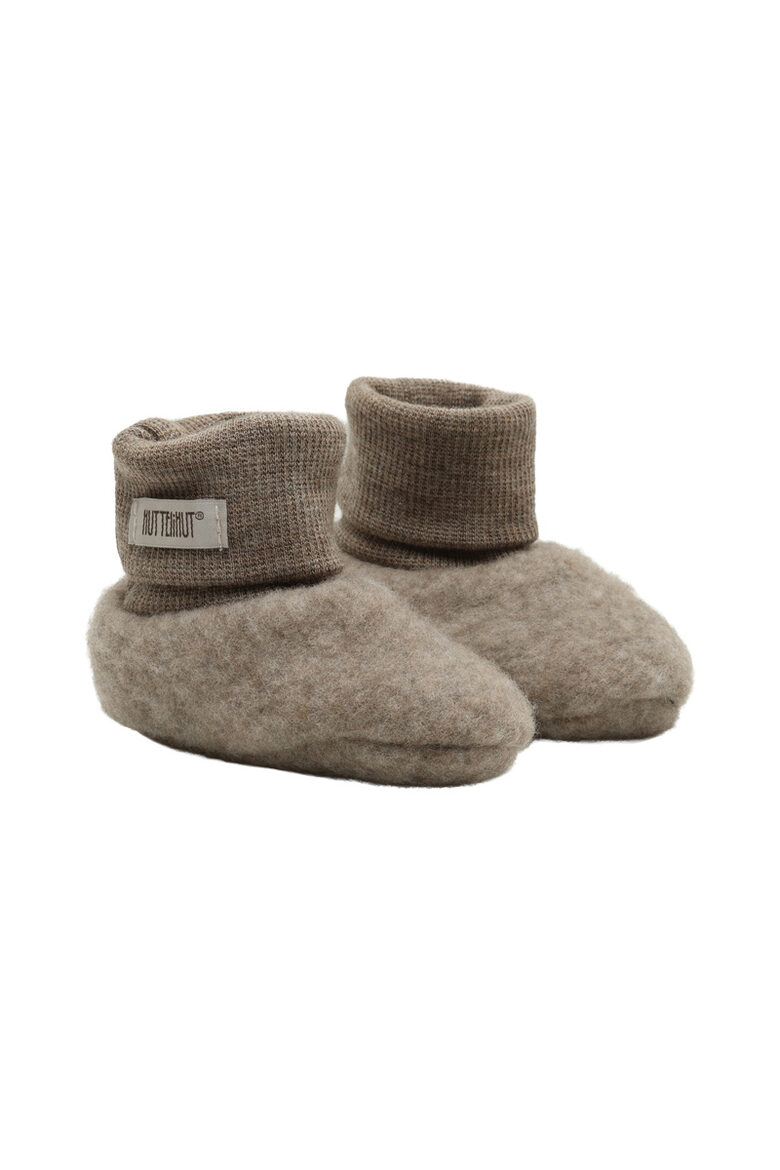 Merino Vilnas Flīsa Zābaciņi - Savannah Melange | HUTTEliHUT 481041-2047