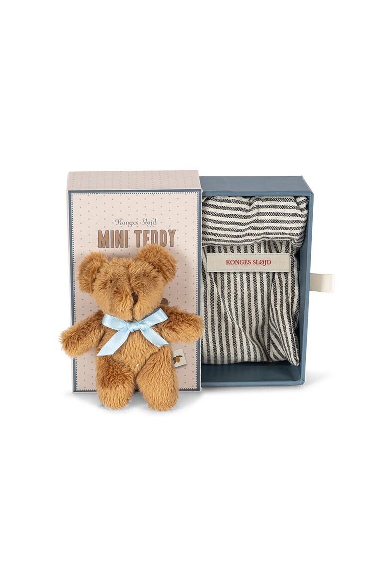 Mini rotaļu lācītis Milo Tiny Teddy - Brūns | Konges Slojd KS103911