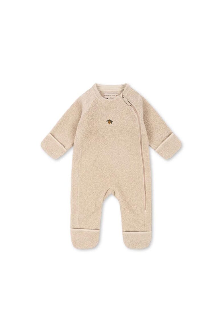 Safa Baby Fleece Onesie - Oxford Tan - Konges Slojd
