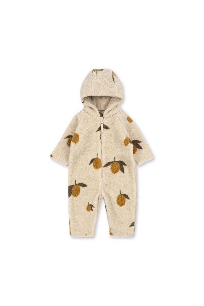 Jody Fleece Onesie - Mon Grand Citron - Konges Slojd