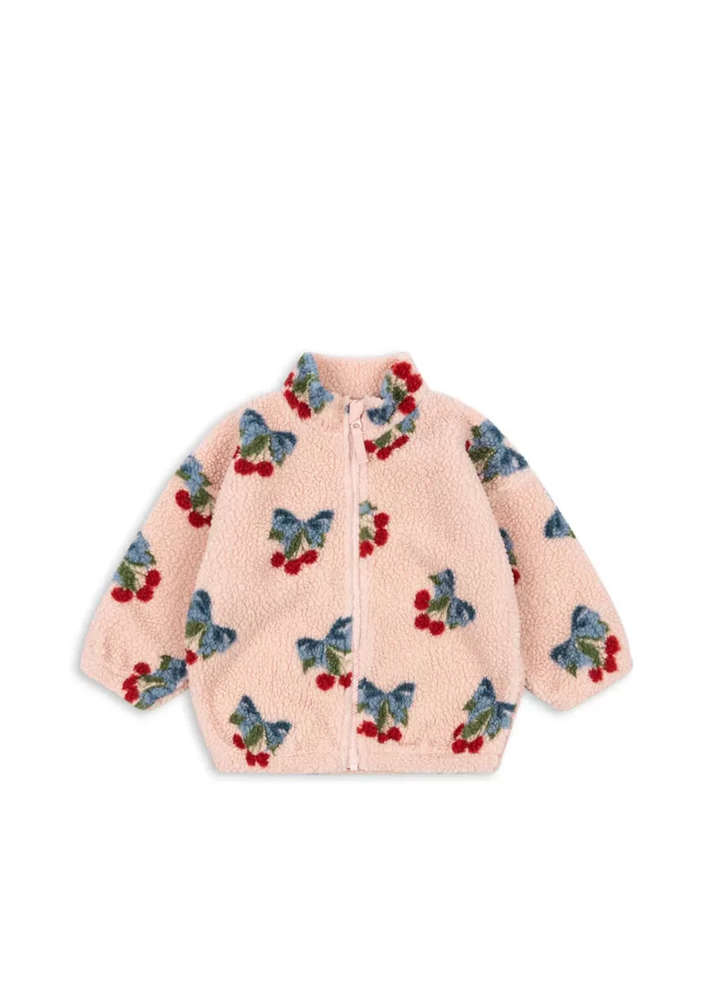 Jody Teddy Flīsa Jaka bērniem - Amarena Rose | Konges Slojd KS104868
