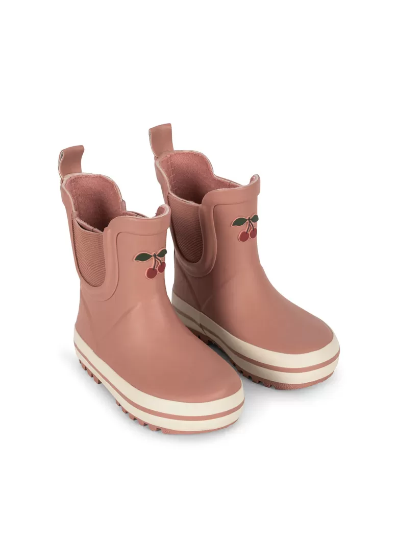 Roi Kids Rain Boots - Cameo Brown | Konges Slojd KS105053