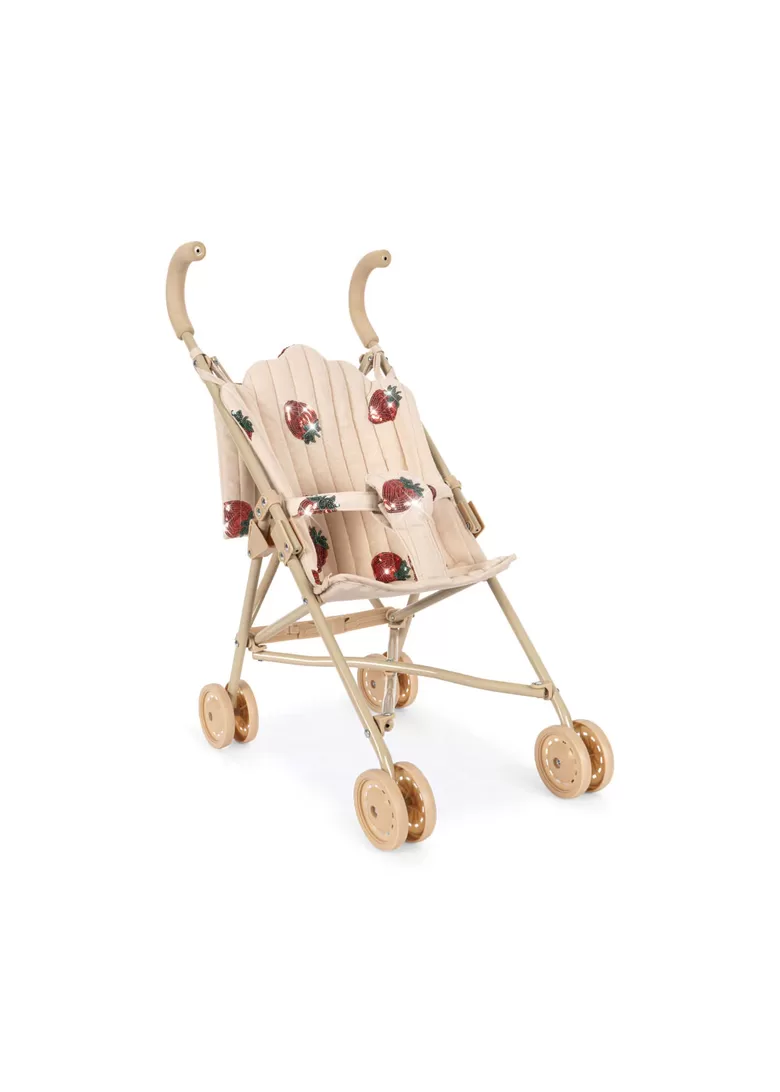 Saliekamie Leļļu Ratiņi Tulle - Strawberry | Konges Slojd KS105112