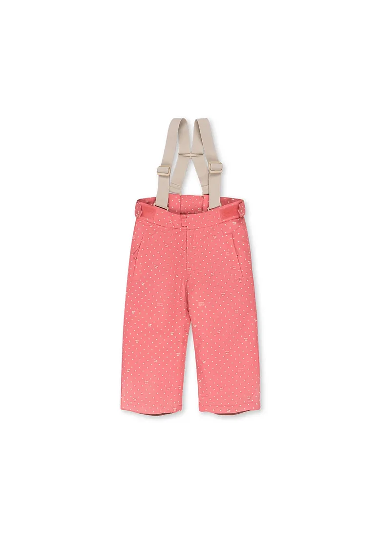 Functional Snow Pants Mismou - Cherry Berry Dot | Konges Slojd KS105743