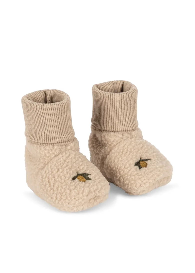 Safa Bērnu Flīsa Zābaciņi - Oxford Tan | Konges Slojd KS105767