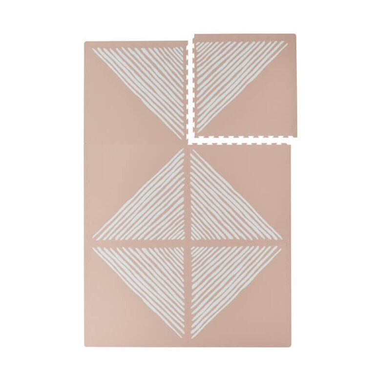 Saliekams Paklājs - Toddlekind - Sandy Lines / Sea Shell 