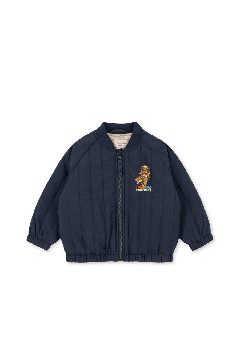 Children's Bomber Jacket - Juno Total Eclipse | Konges Sløjd KS105725