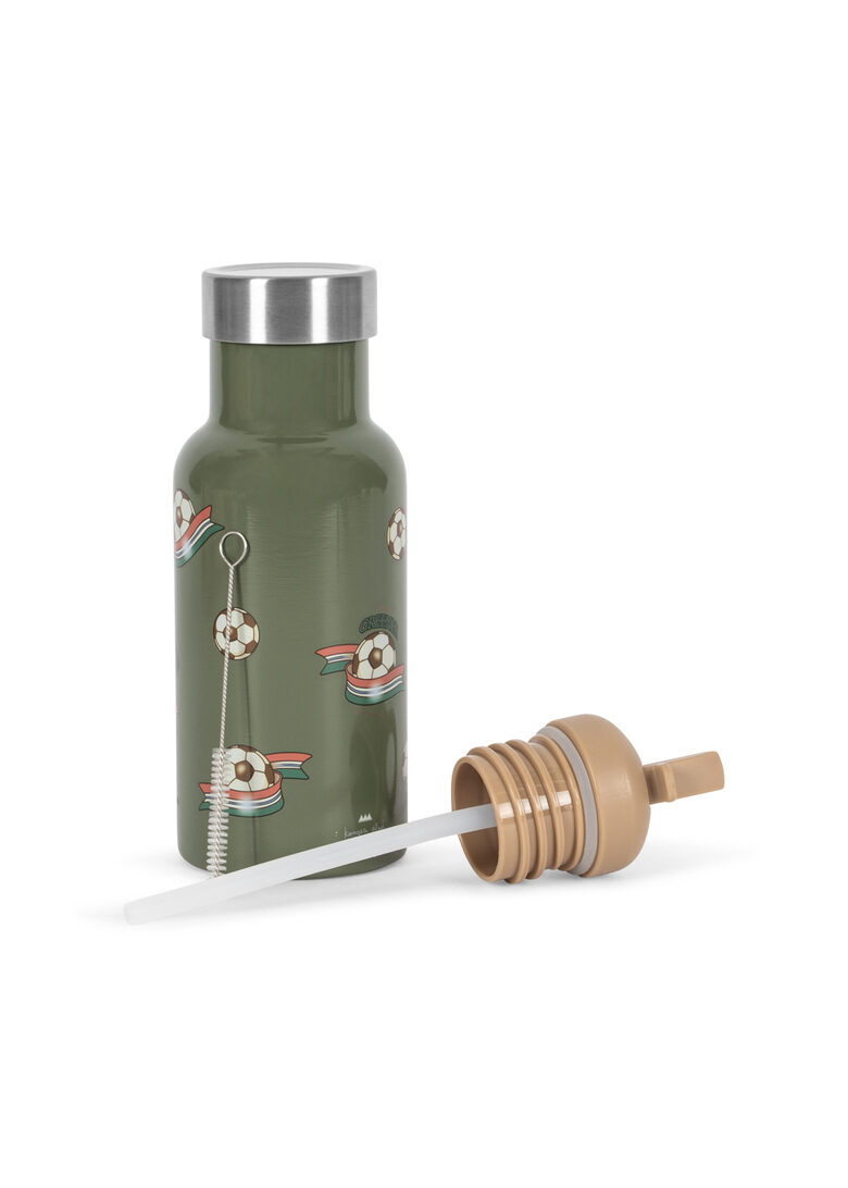 Children's Thermo Bottle - Green / Kick It | Konges Slojd KS105775