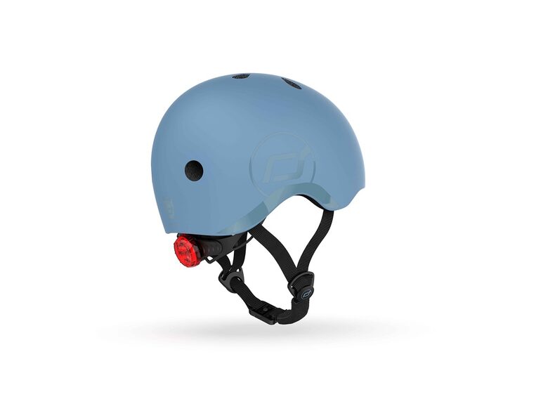 SCOOT AND RIDE HELMET (S-M) STEEL