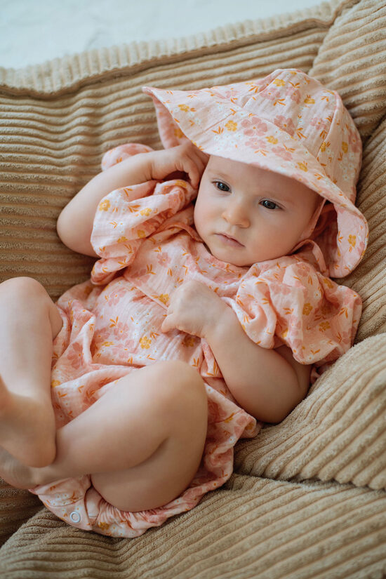 Kids Summer Hat - Coral