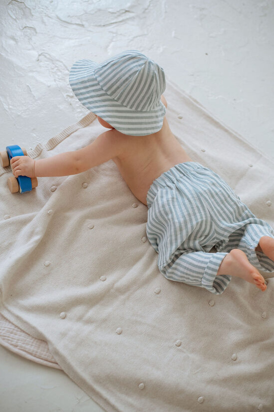  Baby Pants - Mint Stripes