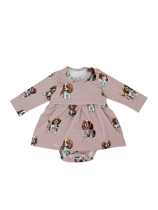 Bodykleita Cavalier Puppies - Rozā