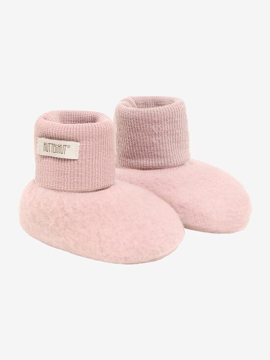 Merino Vilnas Flīsa Zābaciņi - Woodrose | HUTTEliHUT 481041-4200
