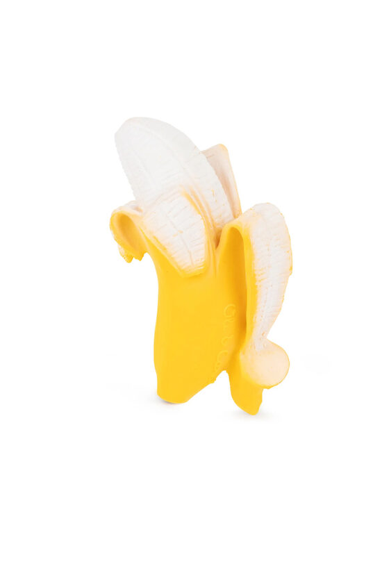 Ana Banana Baby Teether - Natural Rubber Teether & Bath Toy | Oli Carol