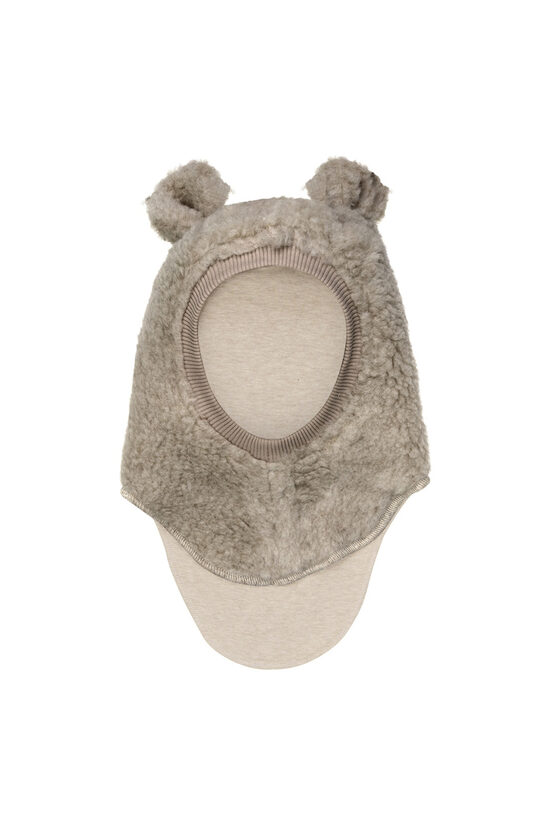 Vilnas Balaklava Teddy Ar Lāča Ausīm - Camel Melange