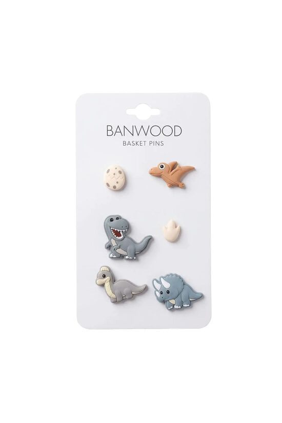 Groziņa Piespraudes - Banwood - Dinosaurs