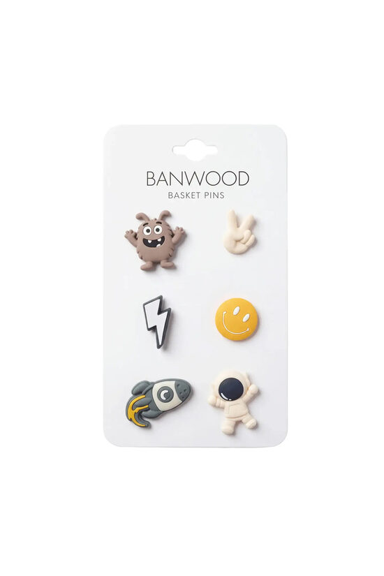 Groziņa Piespraudes - Banwood - Space