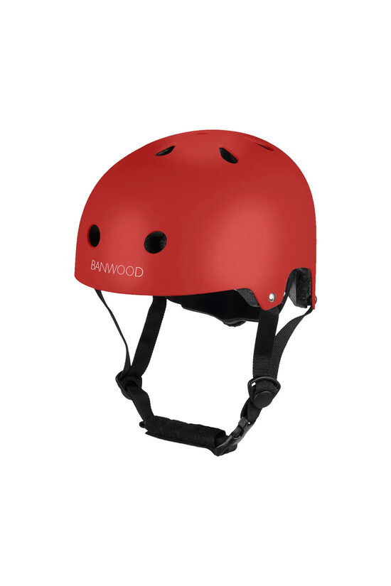 Bērnu Ķivere - Banwood Classic Matte Red (50 - 54 cm)