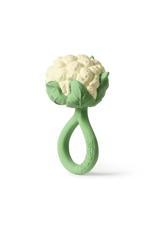 Cauliflower - Baby Teether & Rattle - Oli&Carol