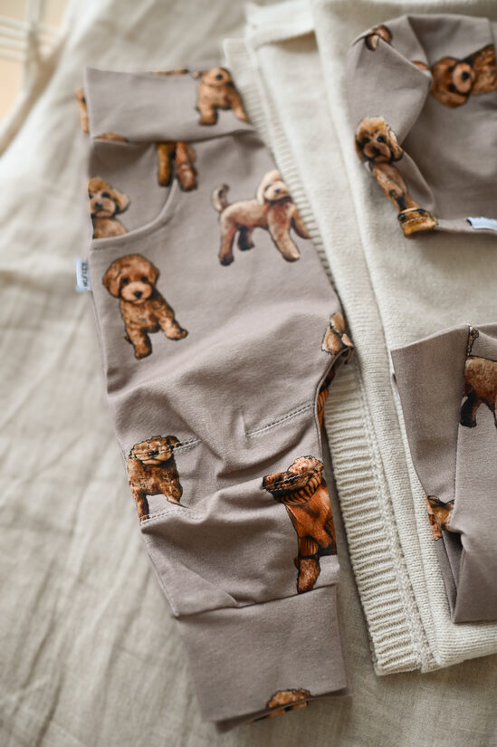 Kids Pants Toy Poodle - Brown