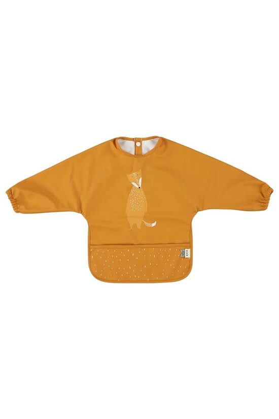Waterproof Long Sleeve Bib - Mr. Fox - Trixie