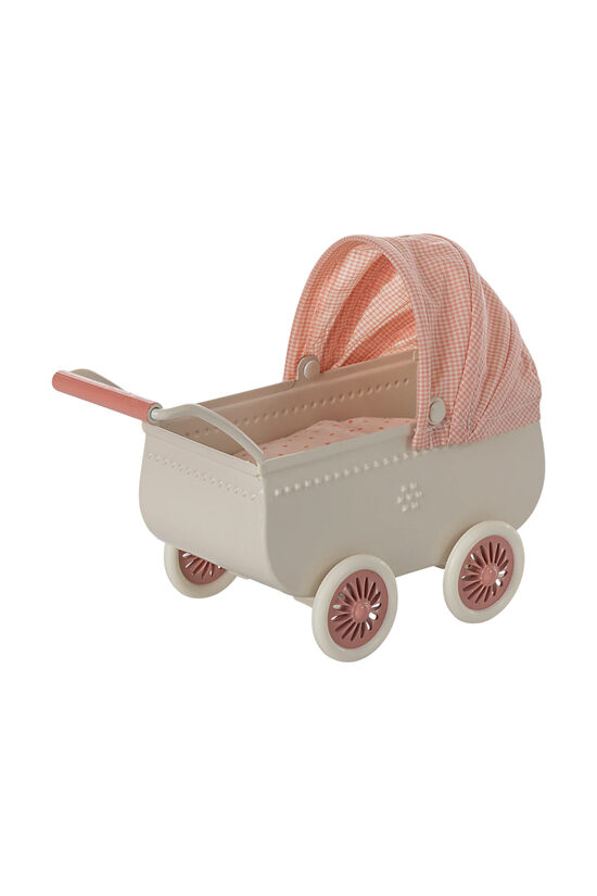Pram, Mouse - Coral | Maileg 11-5103-01