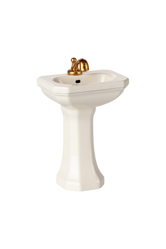 Bathroom Sink, Mouse - Off White | Maileg