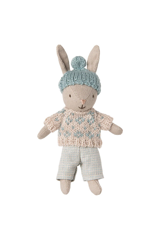 Winter Rabbit, Micro, Sand - Mint | Maileg