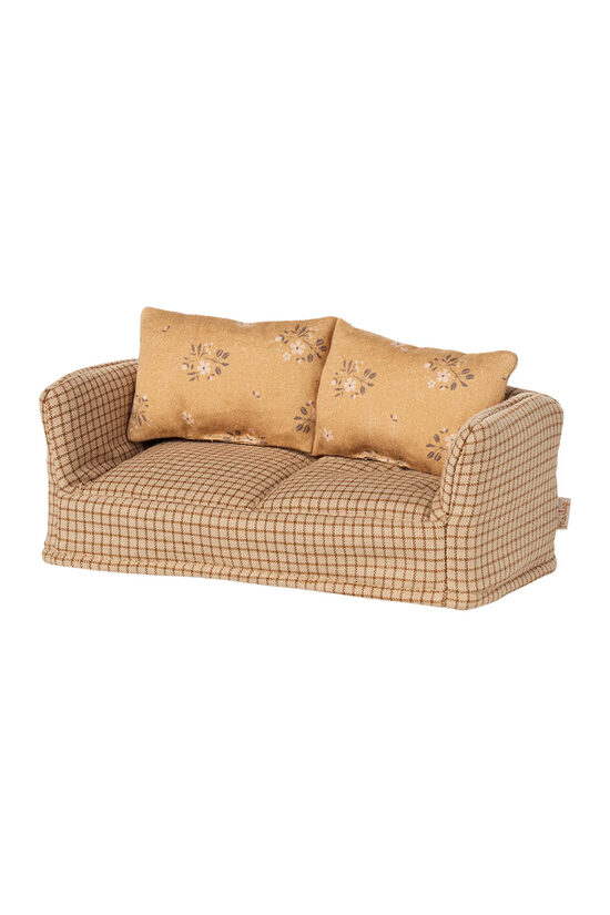 Miniatūrs Dīvāns Pelēm - Mable | Maileg 11-5406-00