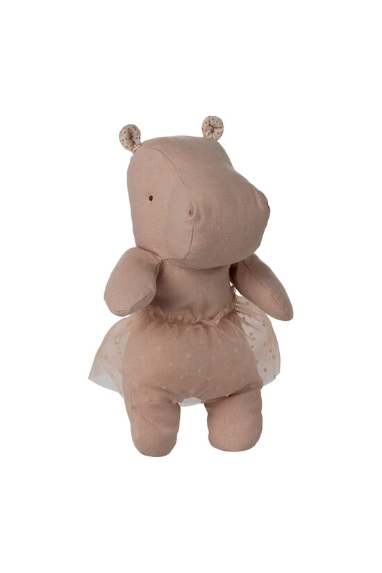  Safari friends, Hippo w. skirt, Small - Soft rose | Maileg 16-5601-00