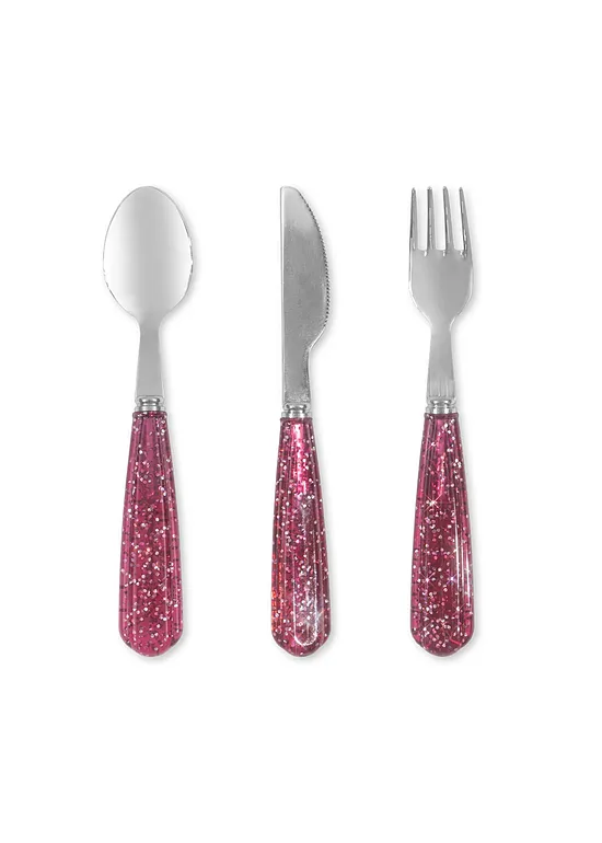 Glitter Cutlery - Konges Slojd - Sparkling Sangria KS103030