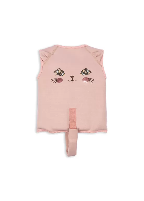 Peldveste Kitty Swim - Powder Pink | Konges Slojd KS104921